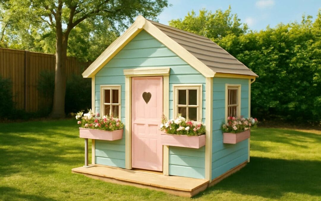 Backyard Charm: 10 Inspiring wendy house diy Ideas for Cozy Play Spaces