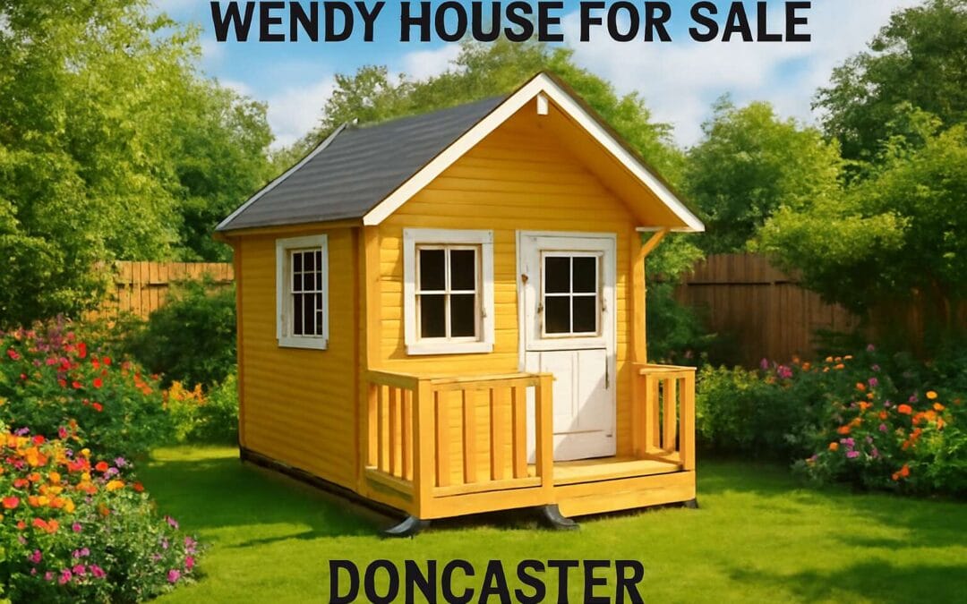 Charming wendy house for sale in doncaster – grab this garden retreat at great value.