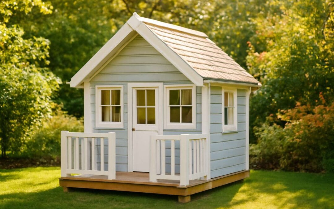 Create your dream garden retreat with custom wendy houses and cabins.