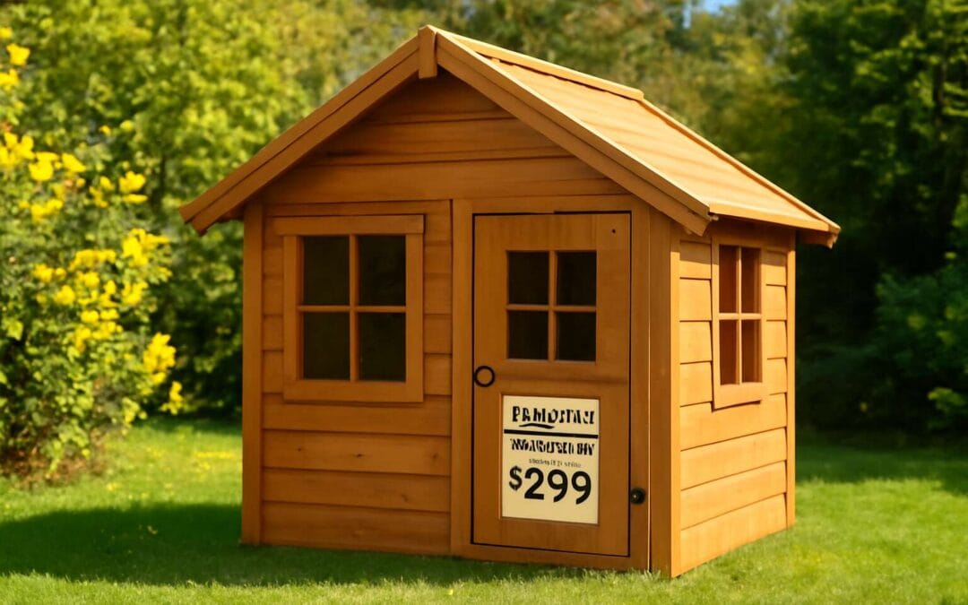 Discover the 3×4 wendy house price and find your perfect garden retreat.