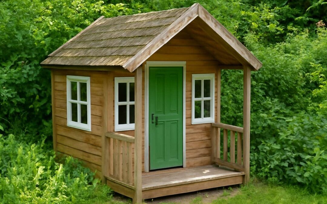 Affordable second hand 3×6 wendy house for your backyard adventures!