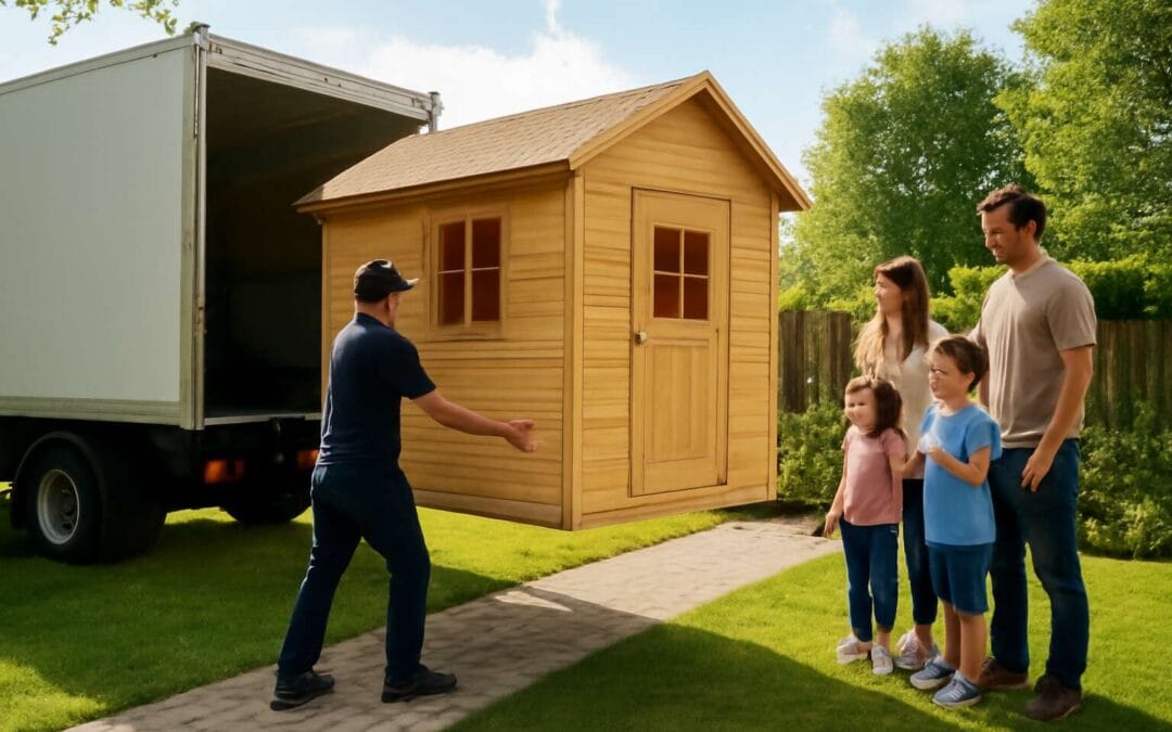 Swift wendy house delivery: fast, safe, and hassle-free.