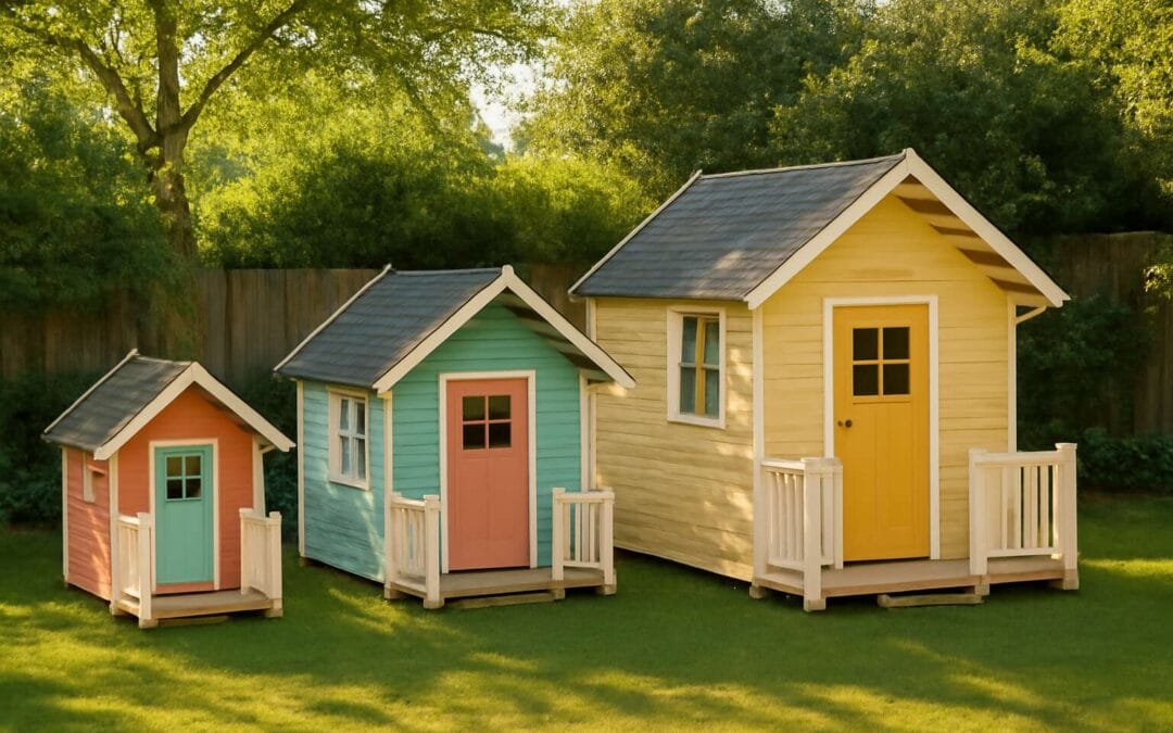 Discover the ideal wendy house sizes for your yard and budget
