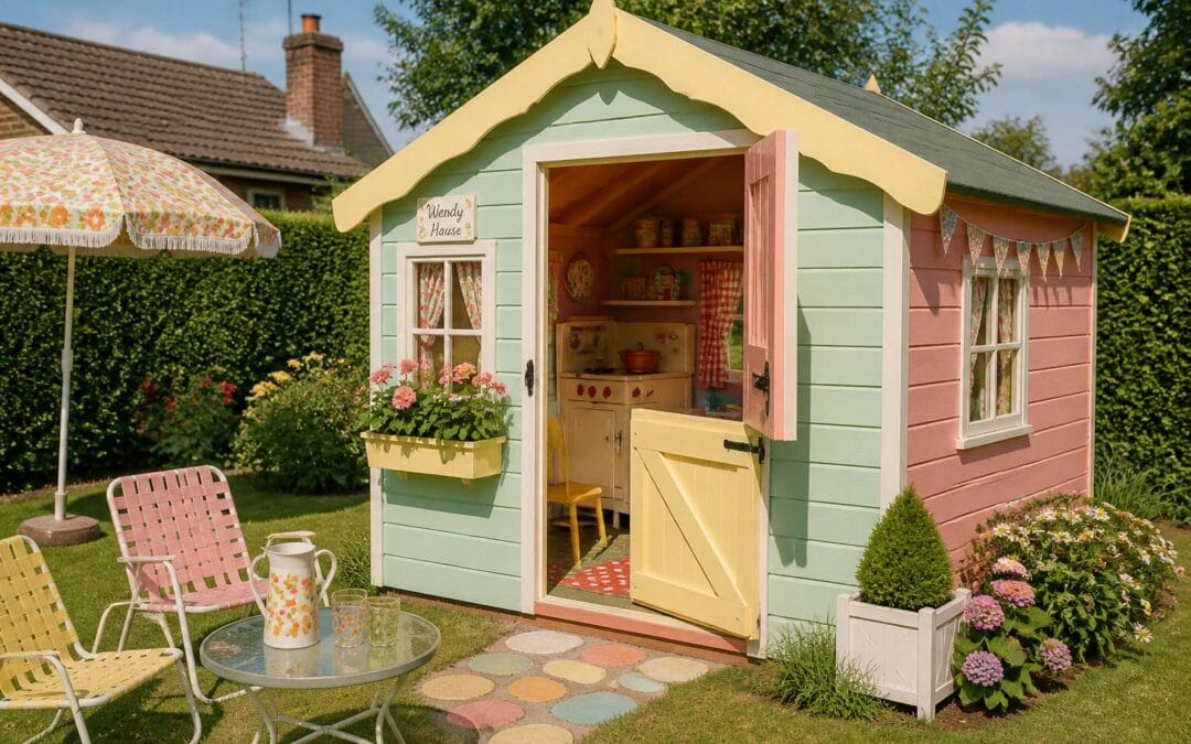 Wendy house 1960s defined childhood play for generations.