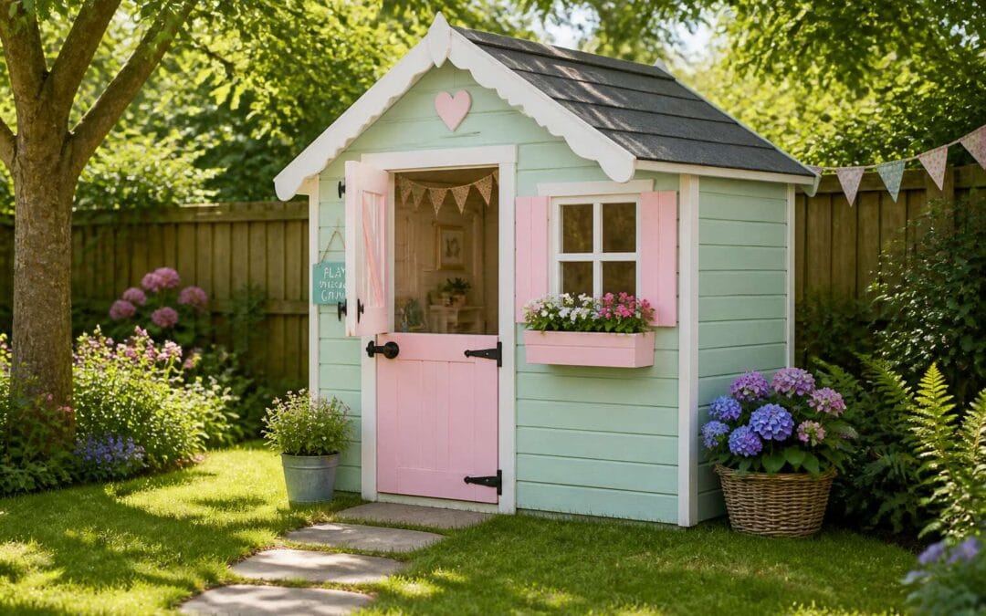 Get a wendy house 4×3 to maximize your garden’s play area.