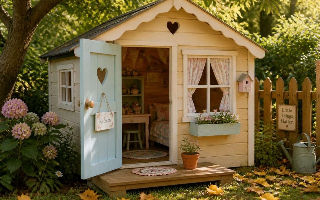 See wendy houses photos for creative playhouse inspiration.